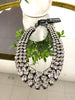 Tova Cinthia Necklace in Gunmetal Clear - FINAL SALE
