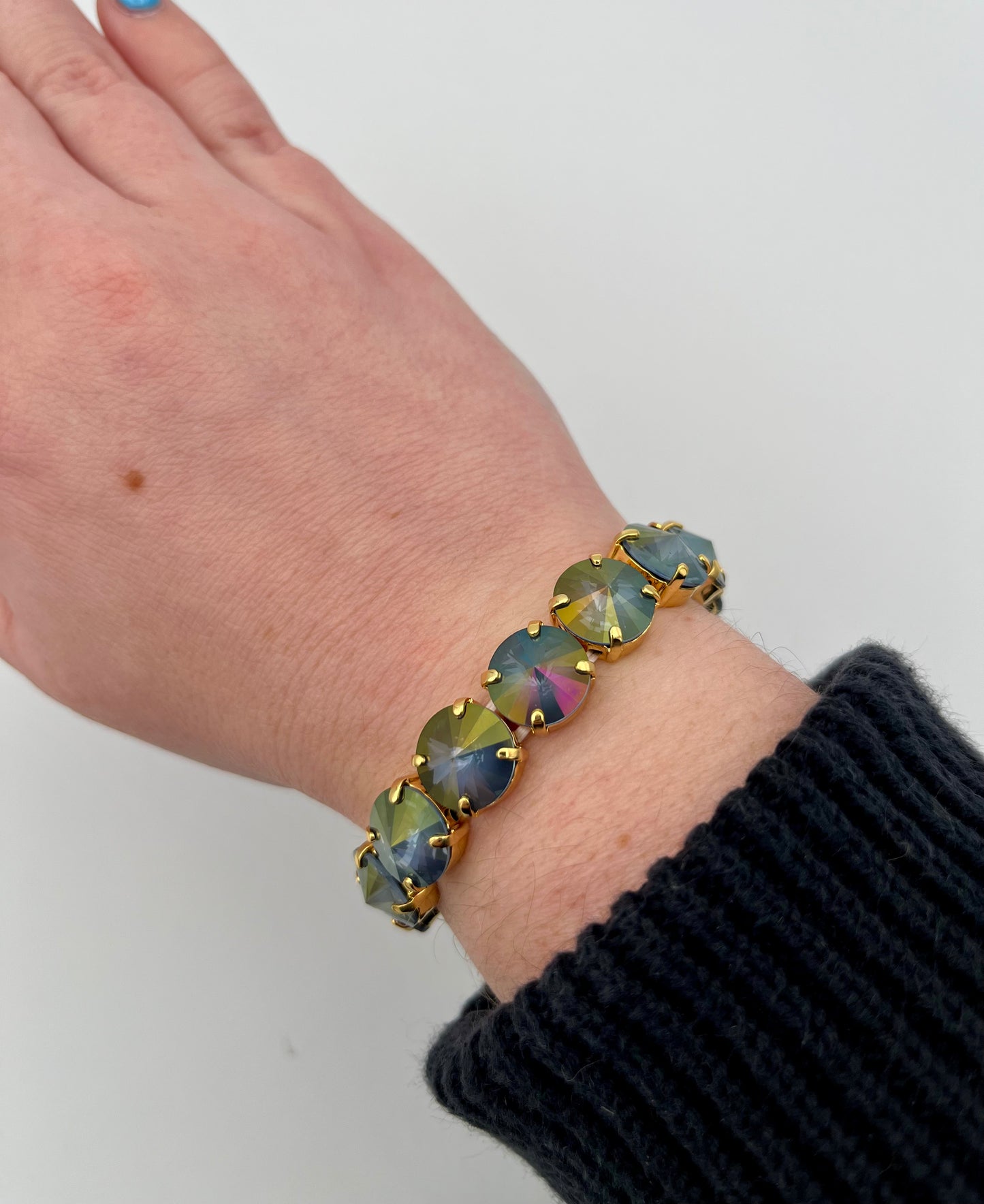 Tova Croatia Stretch Bracelet In Denim Ignite Starlight