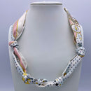 On the Move Knotted Scarf Necklace