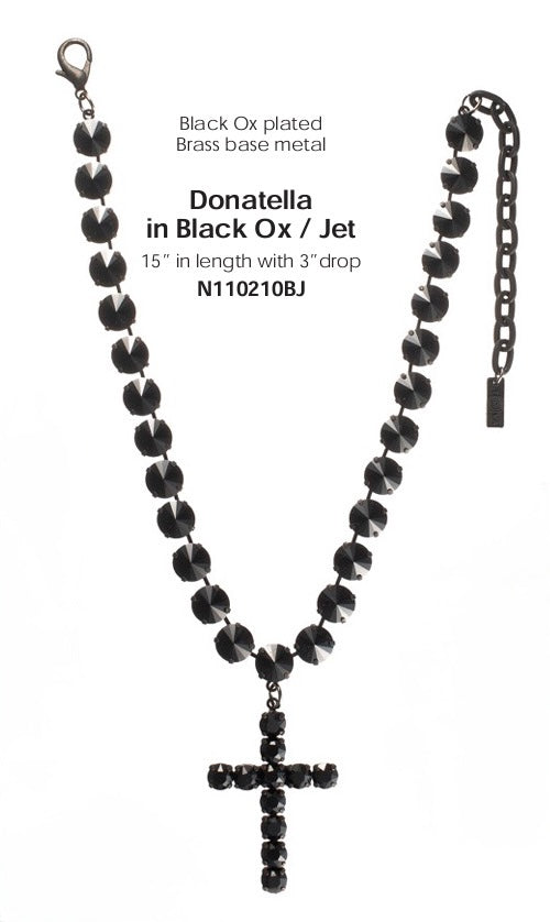 Presale: Tova Donatella Necklace in Smutt Jet - FINAL SALE