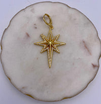 North Star Scarf Charm