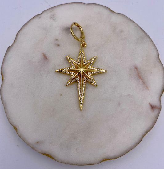 North Star Scarf Charm