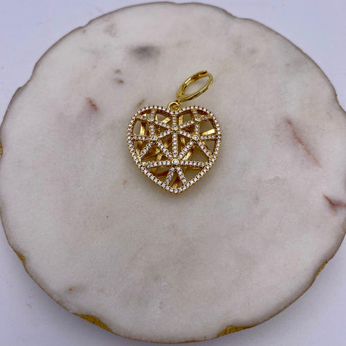 Barry Heart Scarf Charm