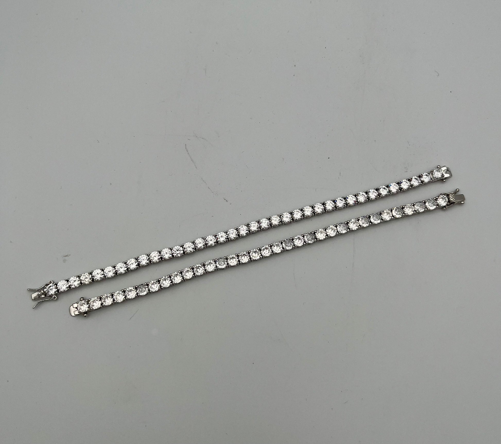 Clear 5mm Rhinestone Tennis Bracelet