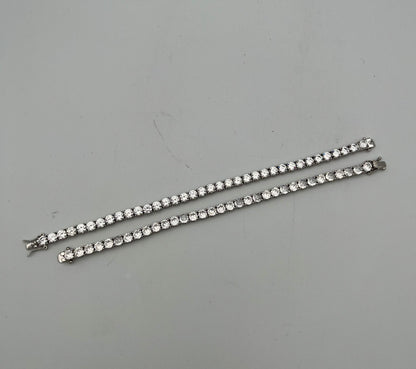 Clear 5mm Rhinestone Tennis Bracelet