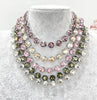 Presale: Round Rhinestone Magnetic Clasp Necklace