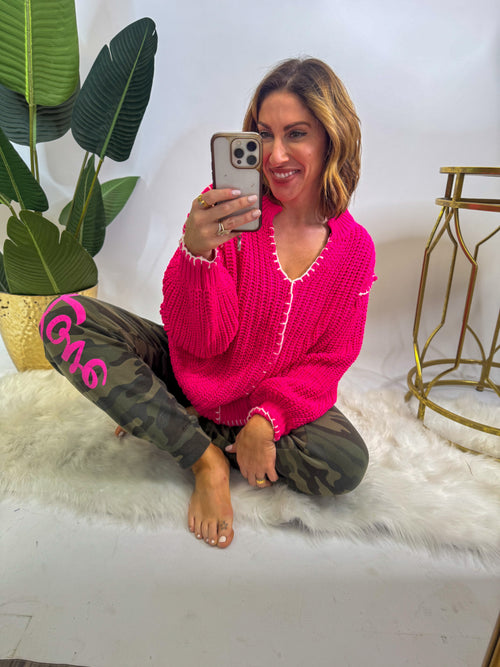 Pink About It Sweater