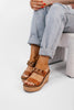 Corky's Cognac On Vacay Sandals