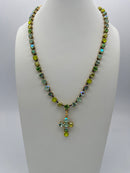 Baby Donatella Necklace in Mint Mix