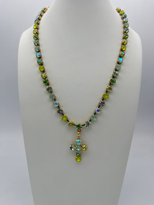 Baby Donatella Necklace in Mint Mix