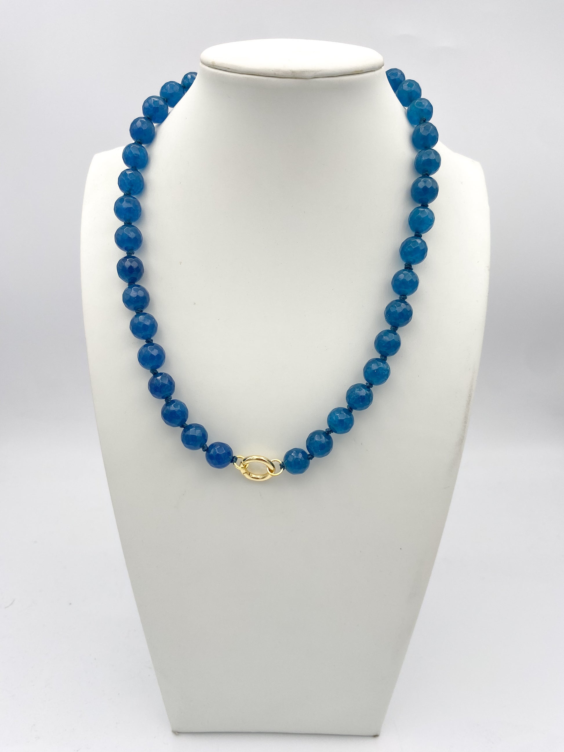 Bright Idea 10MM Necklace in Blue Eyed Girl