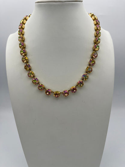 Tova Oakland Necklace in Light Rose Peach Unfoiled