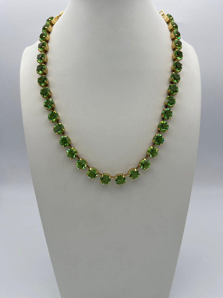 Tova Oakland Necklace in Peridot Unfoiled
