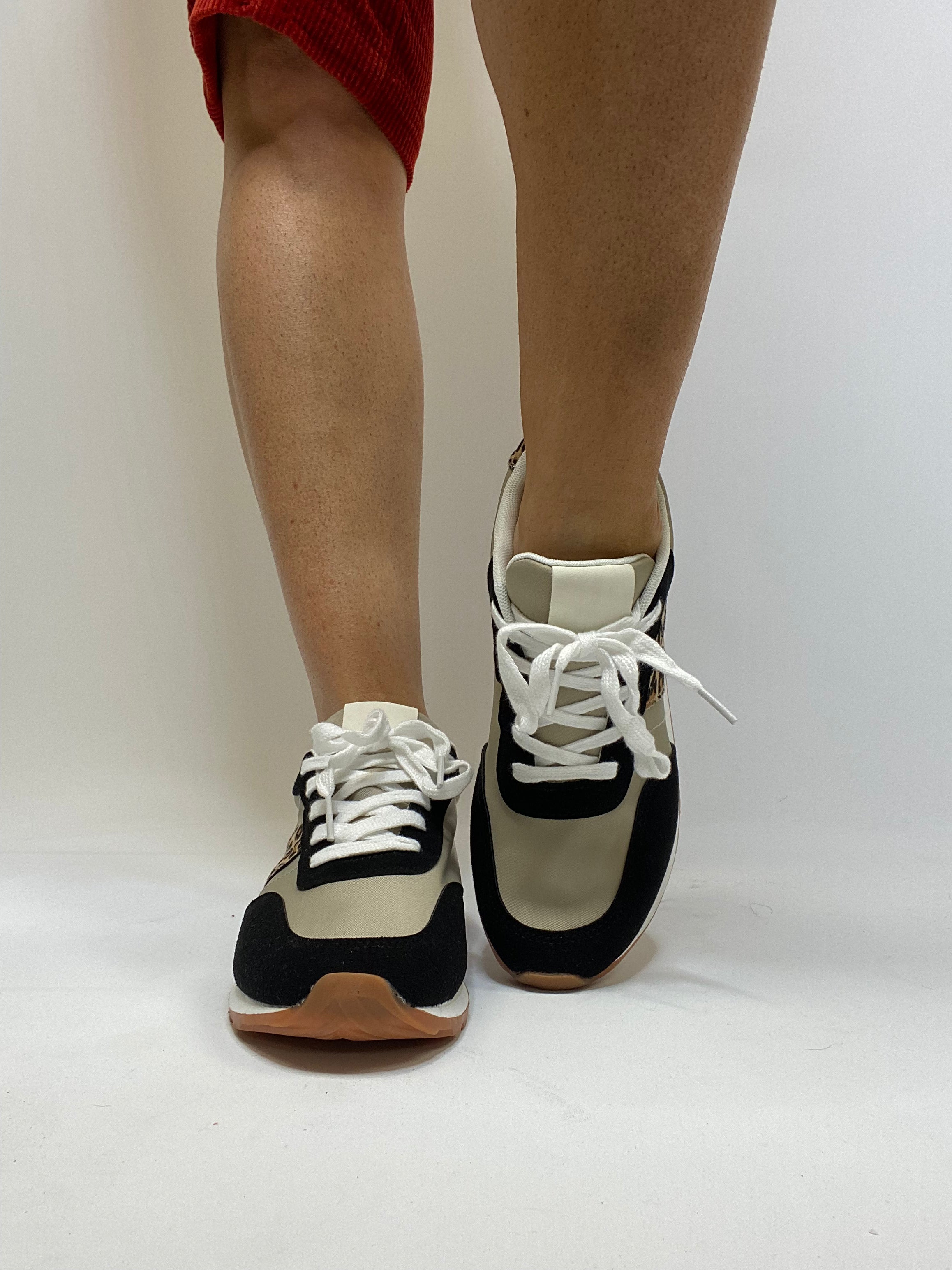 Very G Black Leopard Joel Sneakers