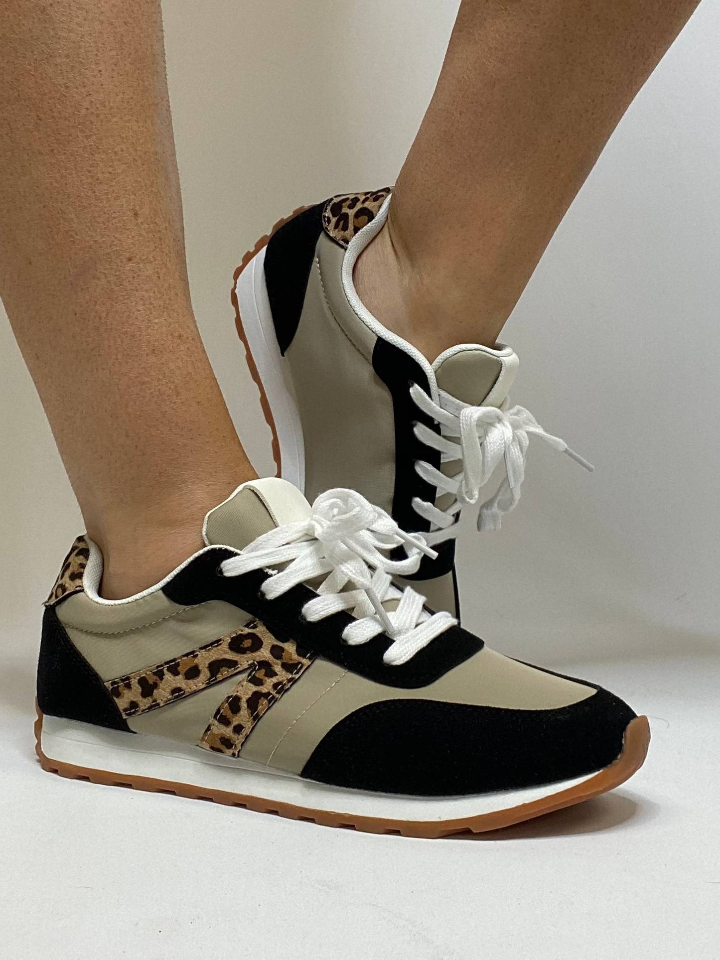 Very G Black Leopard Joel Sneakers