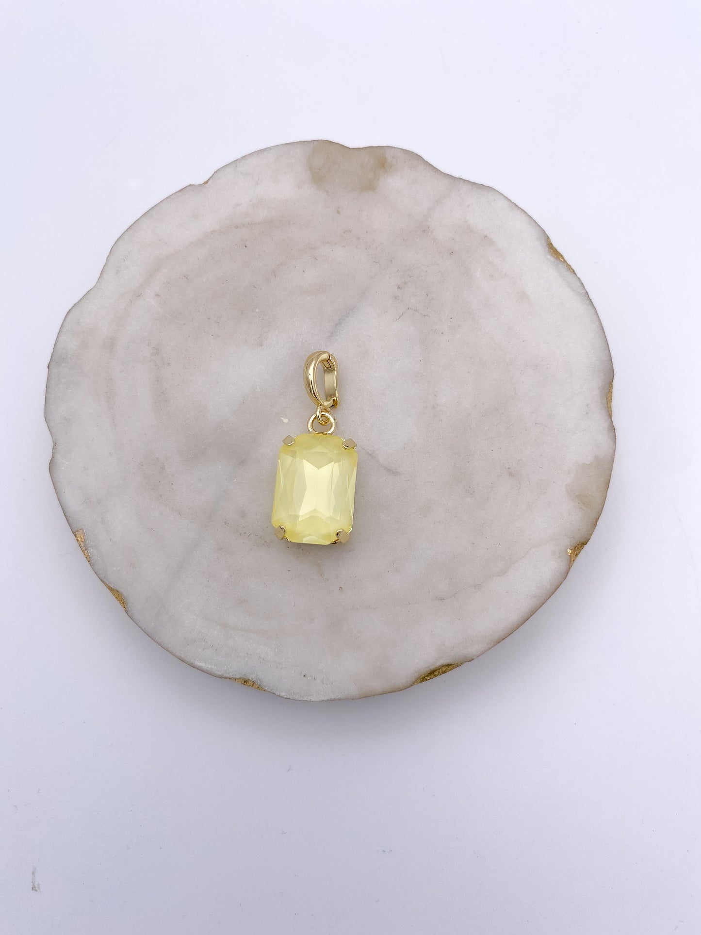 Small Rectangular Charm in Sun