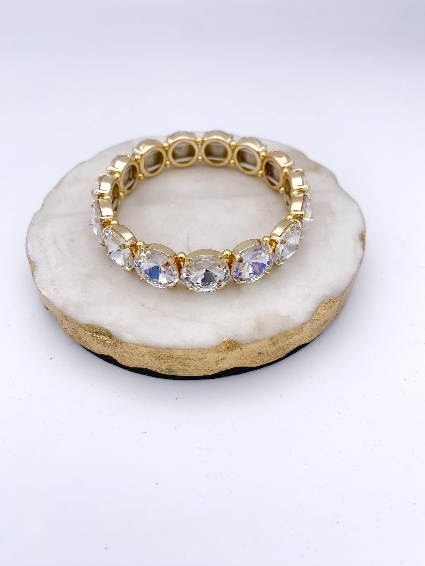 12MM Extra Credit Bracelet in Clear