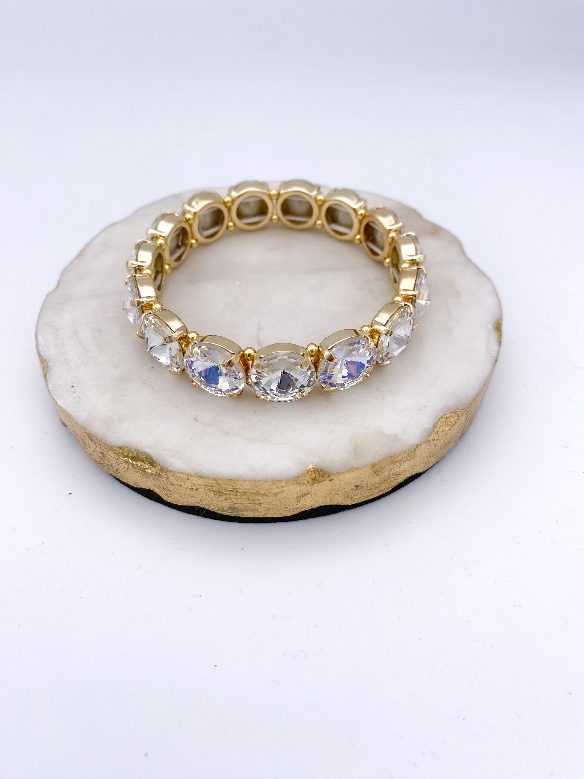 12MM Extra Credit Bracelet in Clear