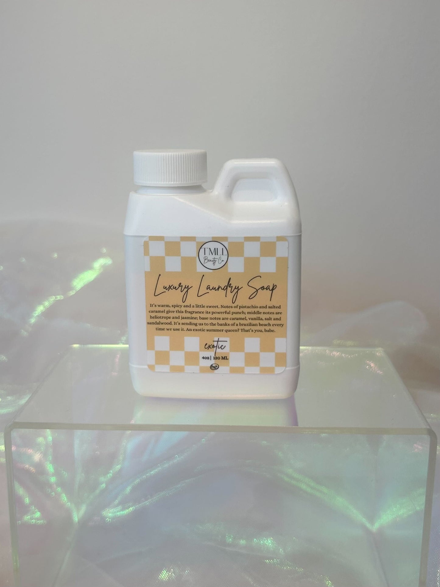 Exotic Luxury Laundry Soap-250 - TMLL Beauty Co-TMLL Beauty Co-4 oz-[option4]-[option5]-[option6]-Leather & Lace Boutique Shop