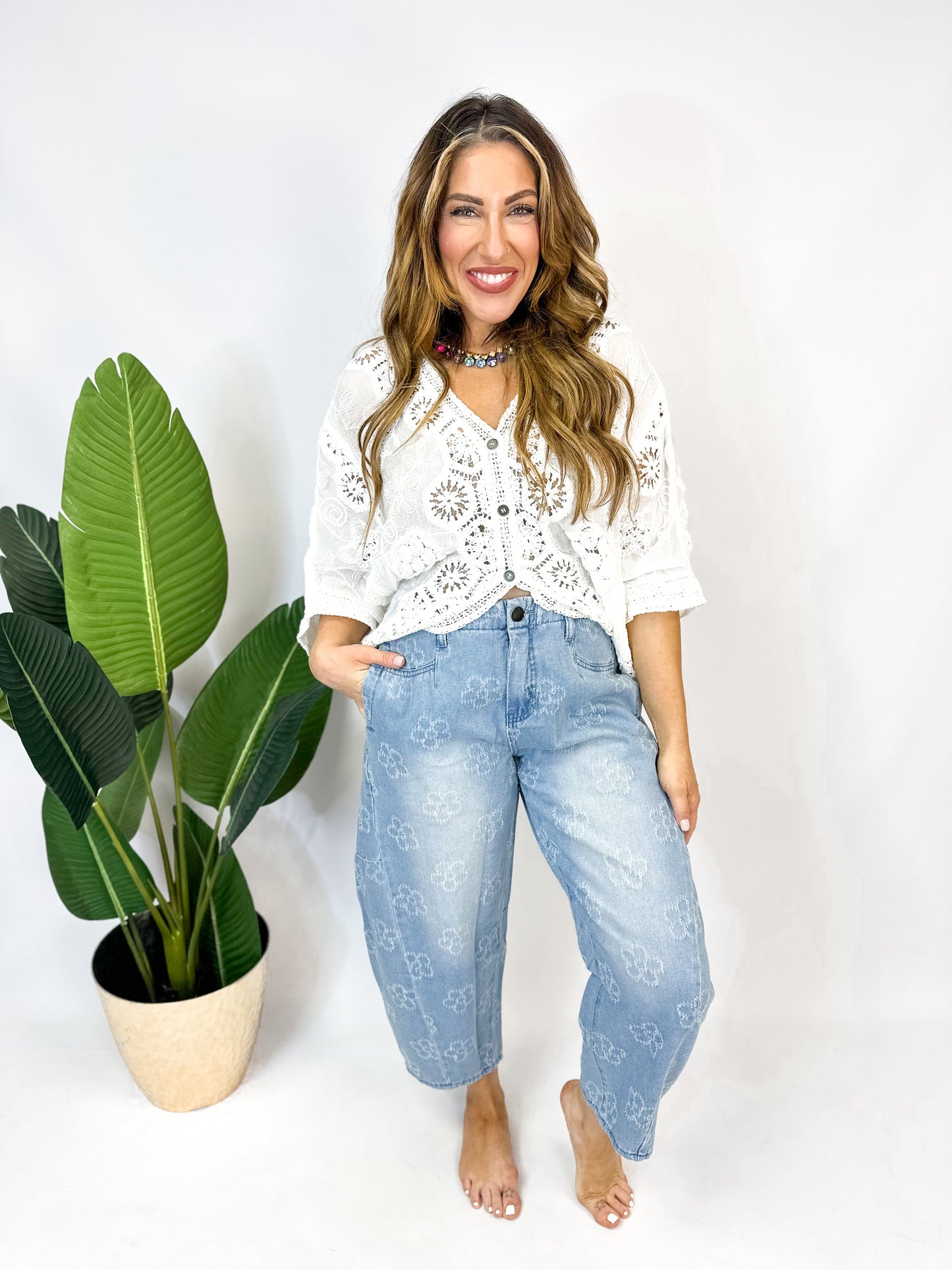 Flower Power Denim