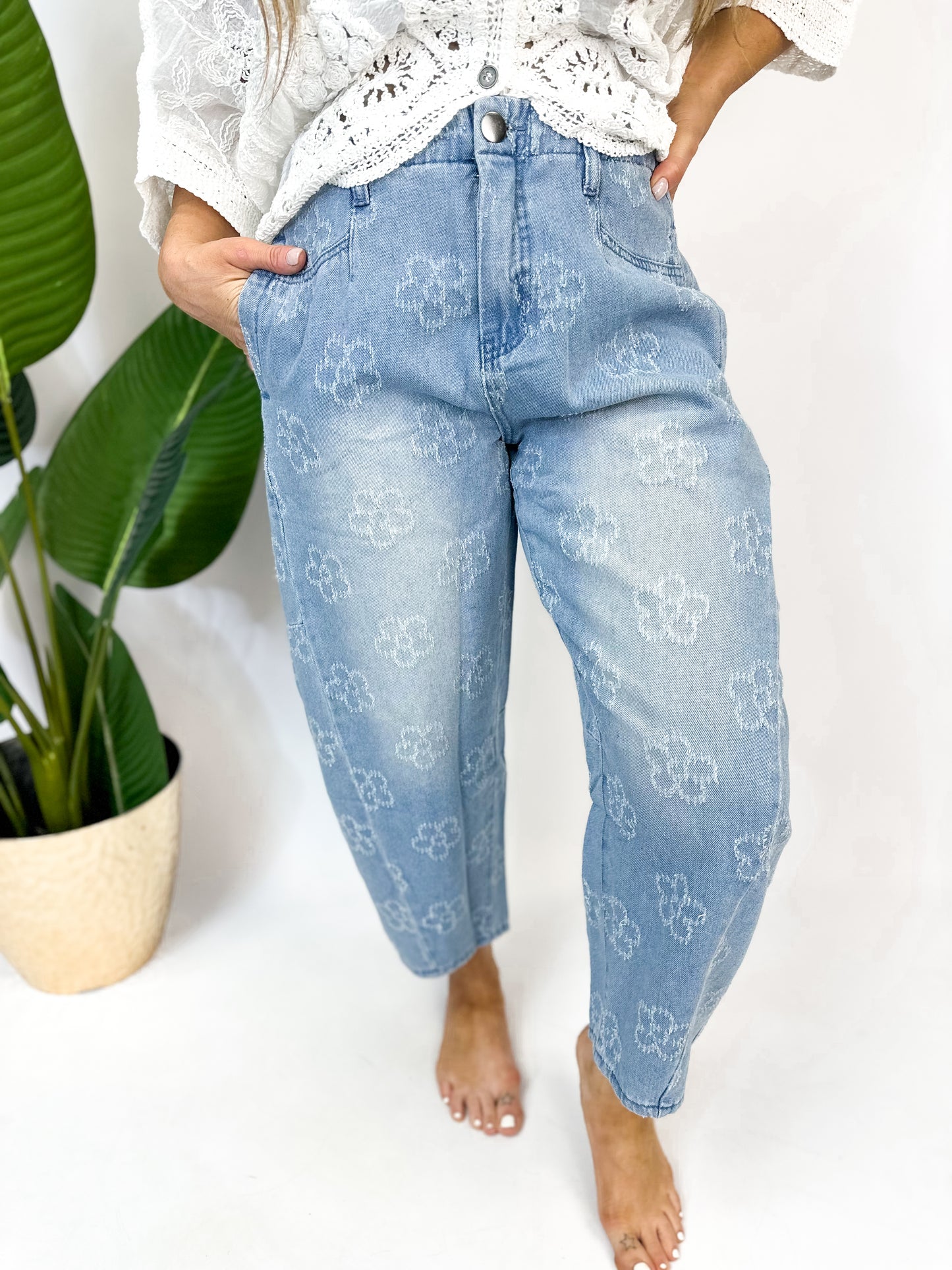 Flower Power Denim