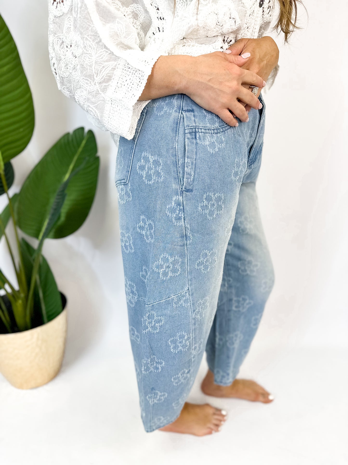 Flower Power Denim