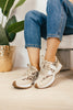 Corky's Tan Sparkle Leopard No Prob Sneakers