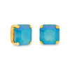 Tova Small Nikki Studs in Aquamarine Frost - FINAL SALE