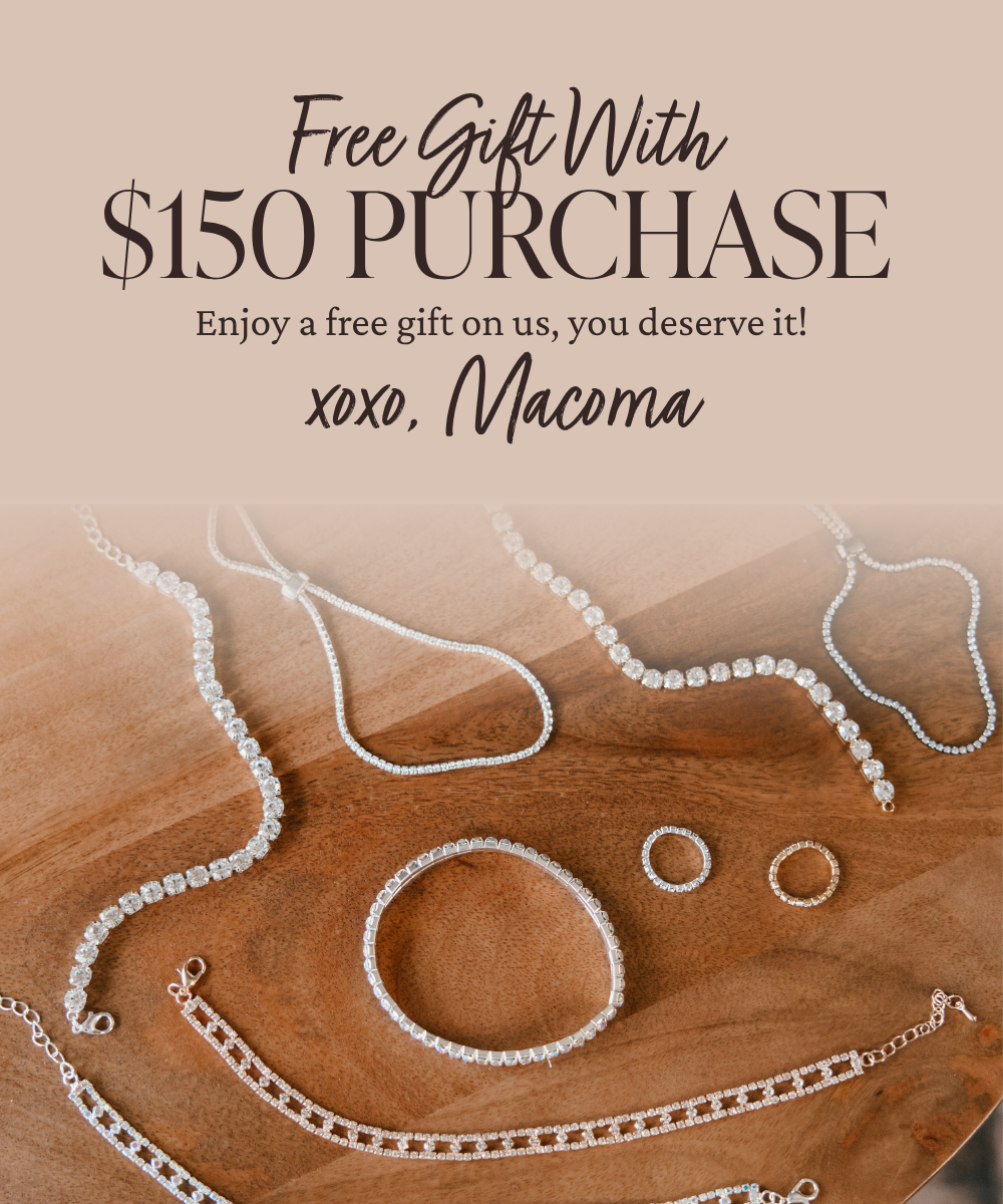 Free jewelry gift with $150 purchase