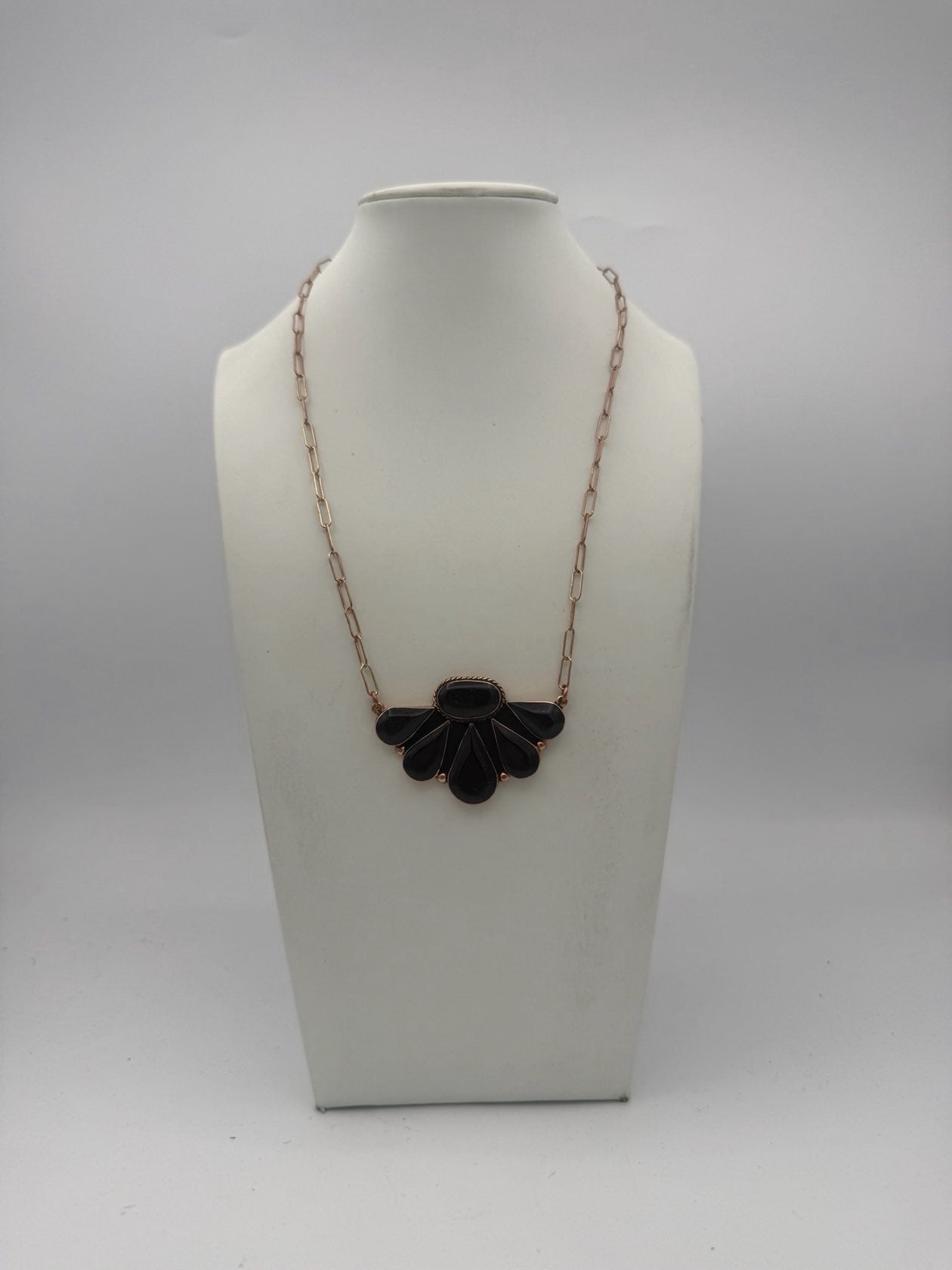 Boho Sol: Cowgirl At Heart Necklace In Black