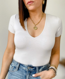 Flawless Fit Bodysuit in Black - FINAL SALE