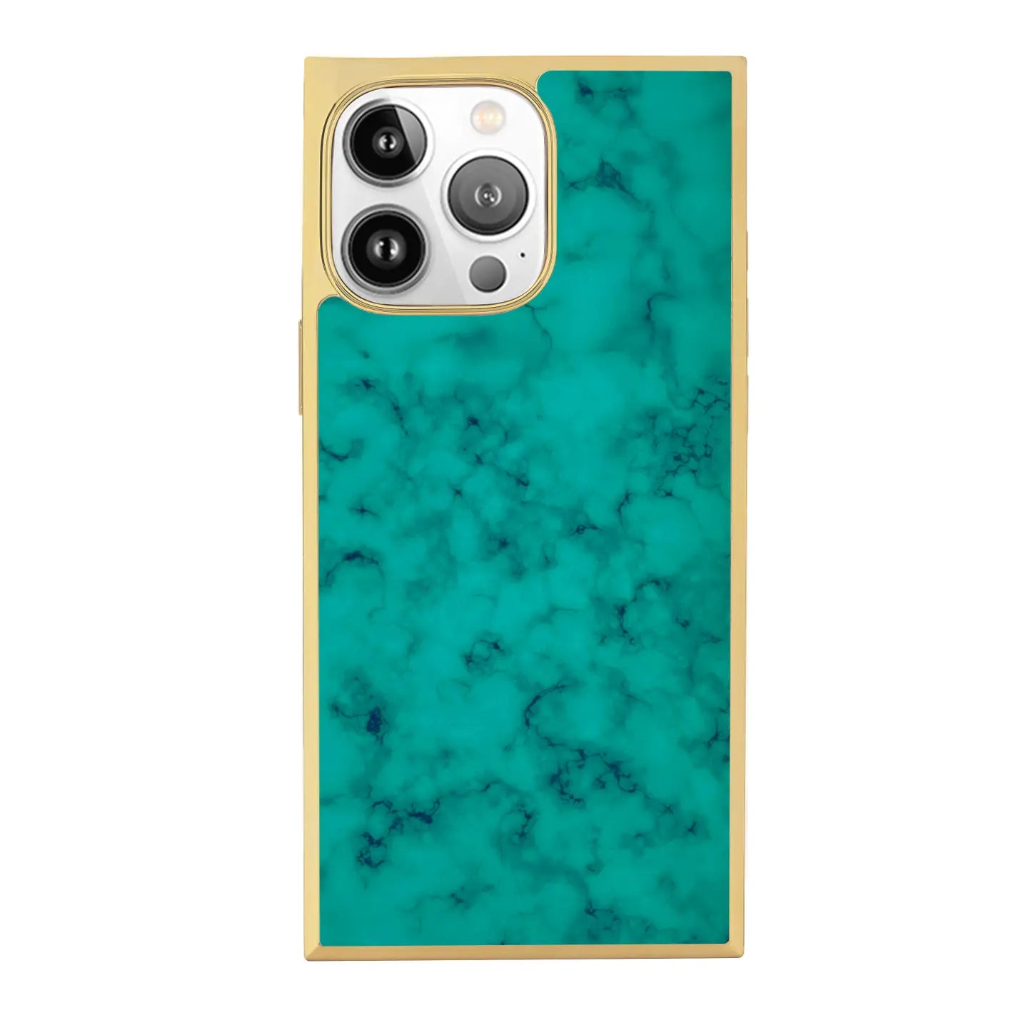 Gilded Turquoise Magsafe iPhone Case | iPhone 17 Pro