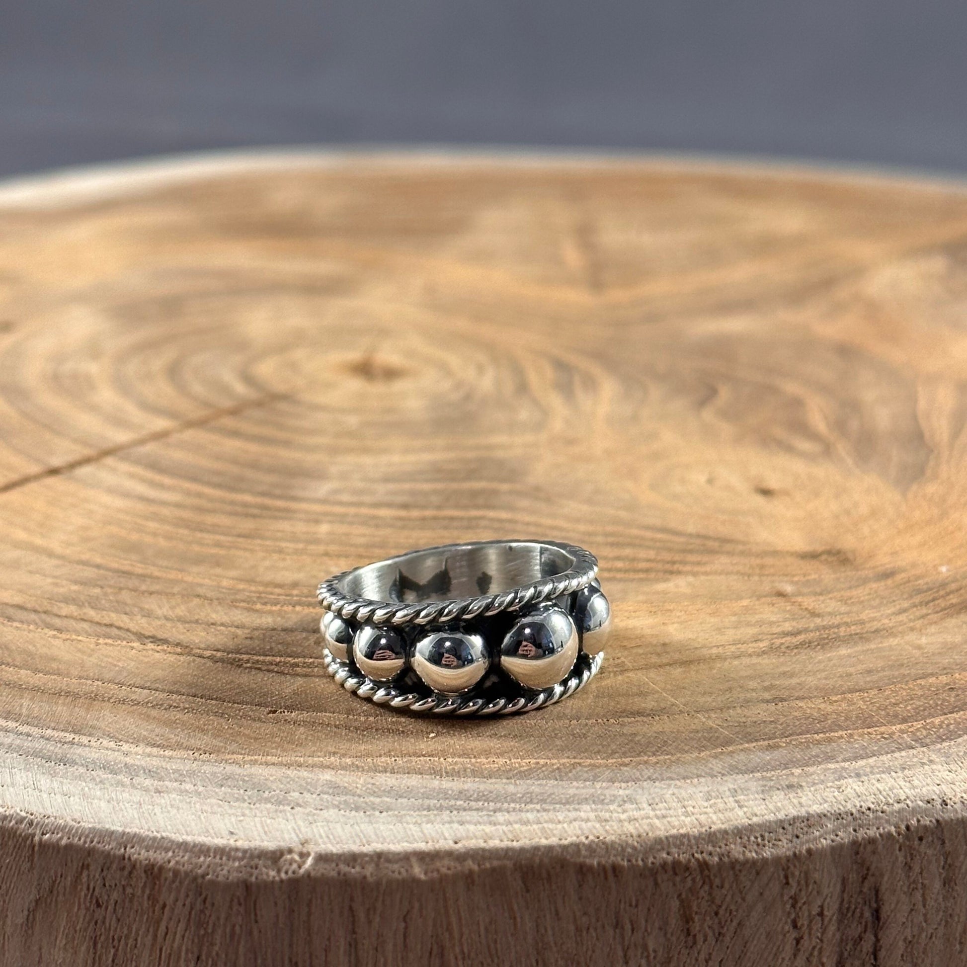 Silver Spur Ring