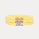 Three Kings All Weather Bangles In Butter