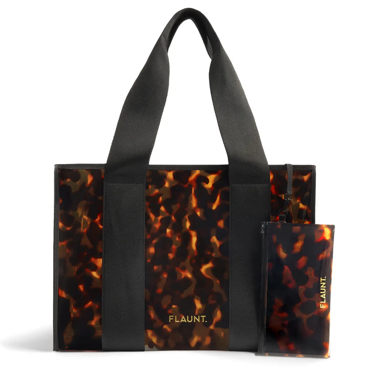 Tortoise Everyday Tote Bag With Pouch