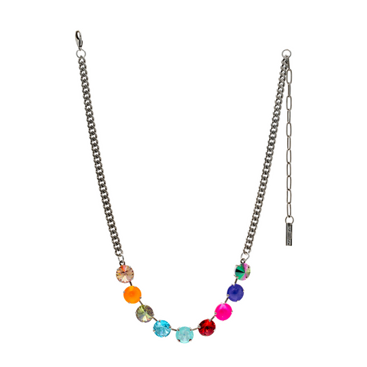 Tova Mini Sofia Necklace in Watermelon Rainbow - FINAL SALE