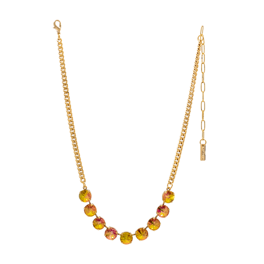 Tova Mini Sofia Necklace in Citrus Lime Brandy - FINAL SALE