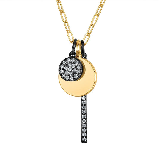 Talia 3 Charms Necklace