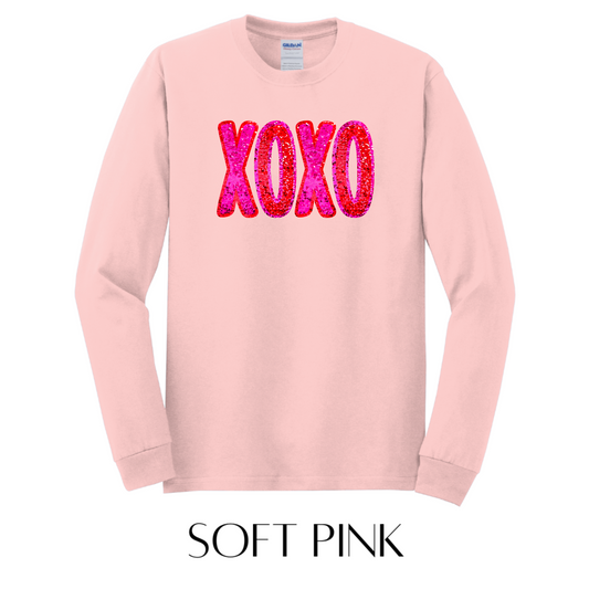 XOXO Long Sleeve Graphic Tee