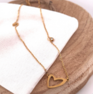 Collier Coeur en Or