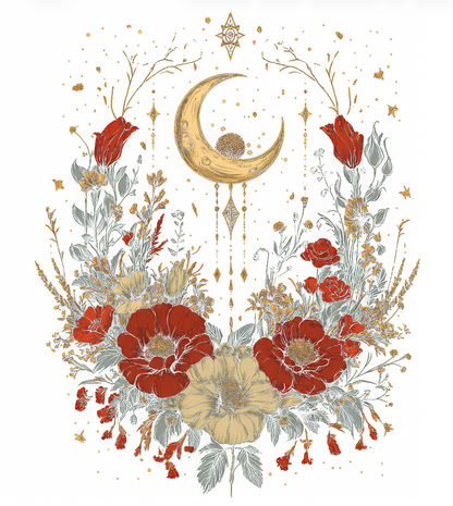 Boho Moon Graphic Tee - FINAL SALE