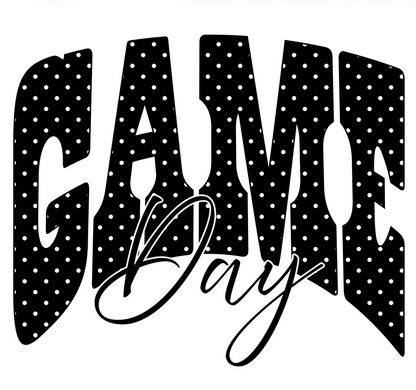 Dotted Gameday Graphic Tee - FINAL SALE