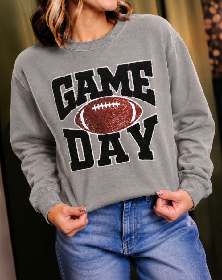 Gameday Chenille Graphic Pullover - FINAL SALE