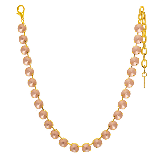 Tova Sofia Necklace in Vintage Rose Matt - FINAL SALE