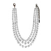 Tova Cinthia Necklace in Gunmetal Clear - FINAL SALE