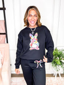 A Floral Easter Graphic Pullover - FINAL SALE - Macoma Boutique555 Presales