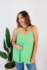 Ain't Worth The Fight Tank Top in Apple Green - FINAL SALE - Macoma Boutique110 Tanks
