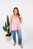 Ain't Worth The Fight Tank Top in Candy Pink - FINAL SALE - Macoma Boutique110 Tanks