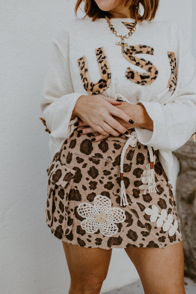 All Patched Up Skirt - Macoma Boutique200 Skirts