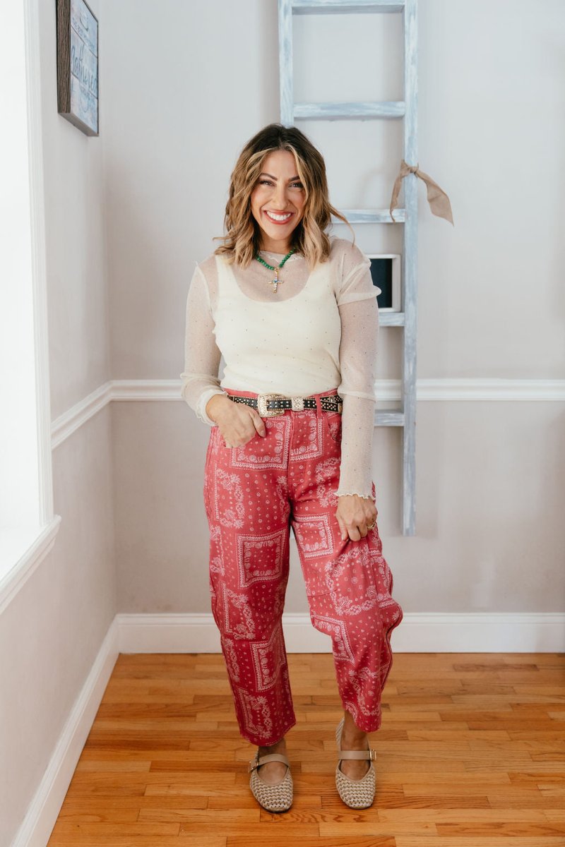 All That Glitters Top - Reg & Curvy - Macoma Boutique120 Long Sleeve